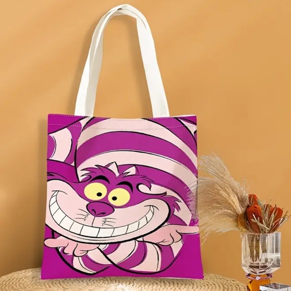 Cheshire Cat Tote Bag - Picture 2 of 12